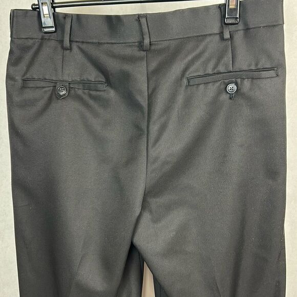 Roundtree & Yorke TravelSmart Mens Pants Slacks Sz 32x32 Black - Picture 5 of 8